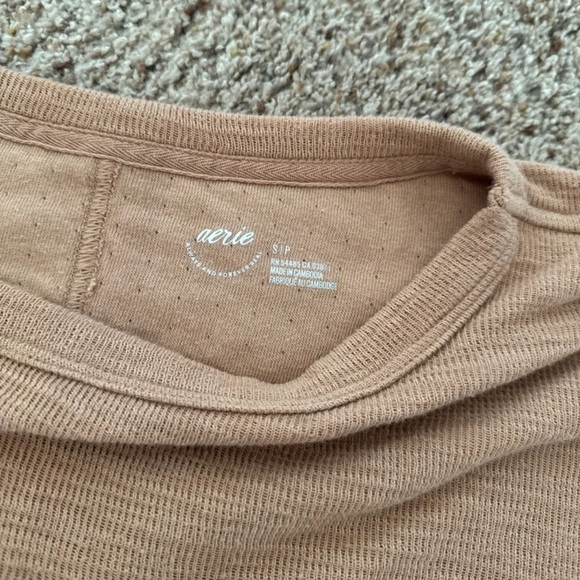 Aerie Endless Summer Crew Sweatshirt
In Toasty 
Size Small Oversized - Picture 9 of 12